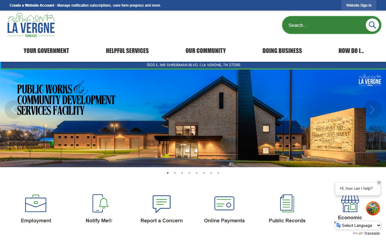 La Vergne Marriage License guidance from the city of La Vergne