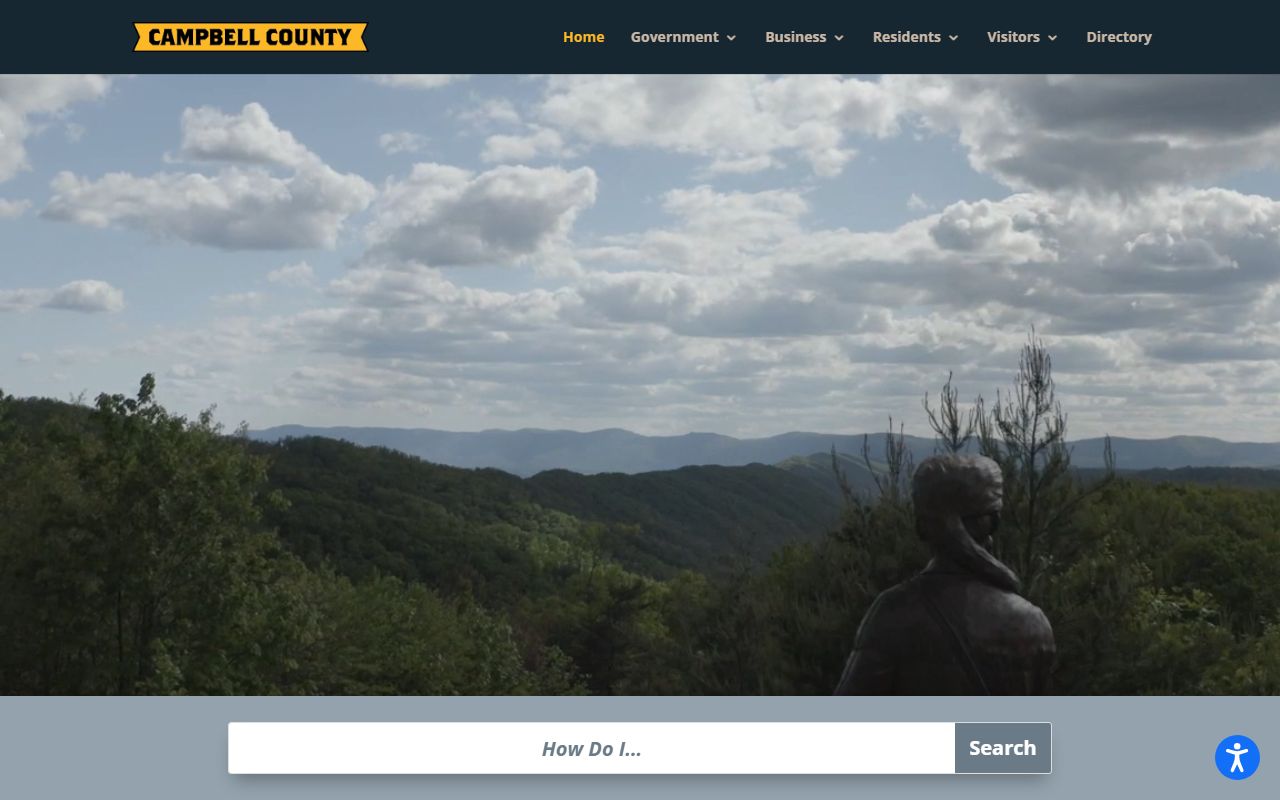 Campbell County Marriage License service information from the county government